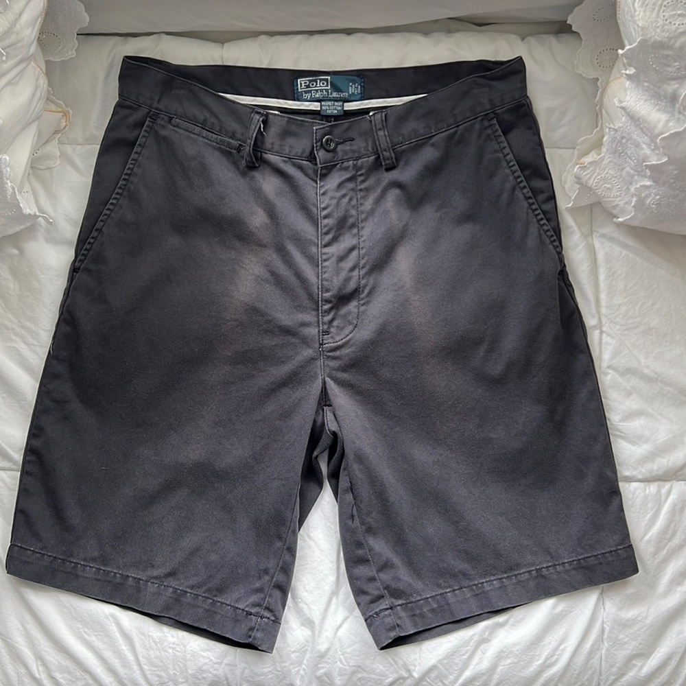 Mens Polo Ralph Lauren Navy Shorts size 31